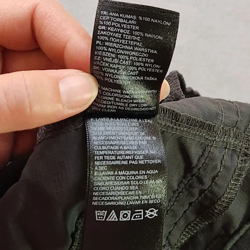 The North Face Horizon 2.0 Shorts Men's 36‎ Dark Gray Hiking Cargo Nylon Outdoor